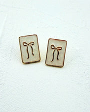 Endless Charm Bow Studs