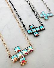 Jordan Cross Necklace