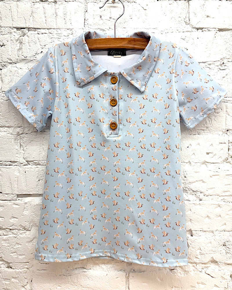 Mallard Hunter Boy Collar Shirt