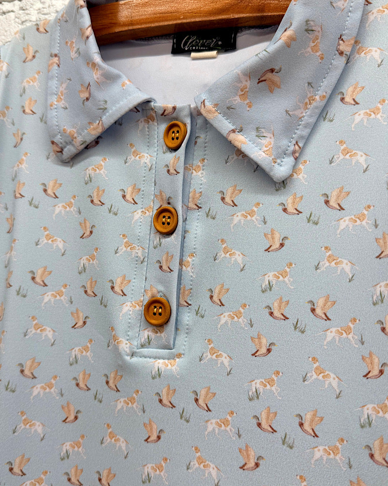 Mallard Hunter Boy Collar Shirt