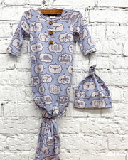 Cowpoke Knotted Gown