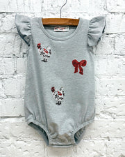 Little Miss Hen Sequins Romper