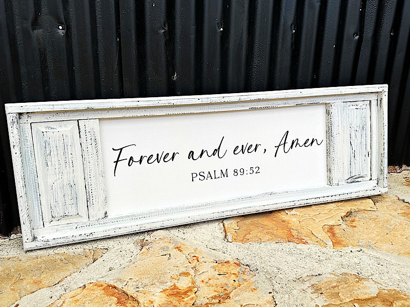 Forever & Ever Small Panel Wall Art