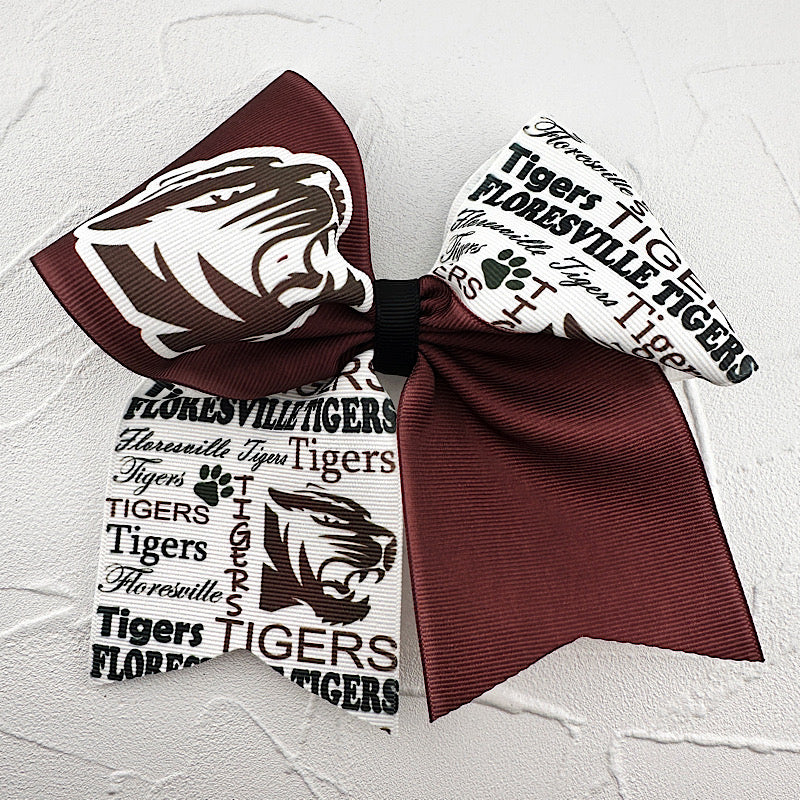 Floresville Tigers Cheer Bow