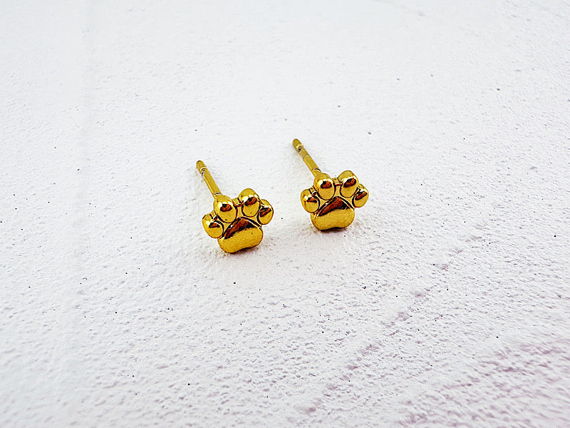 Teeny Tiny Paw Studs