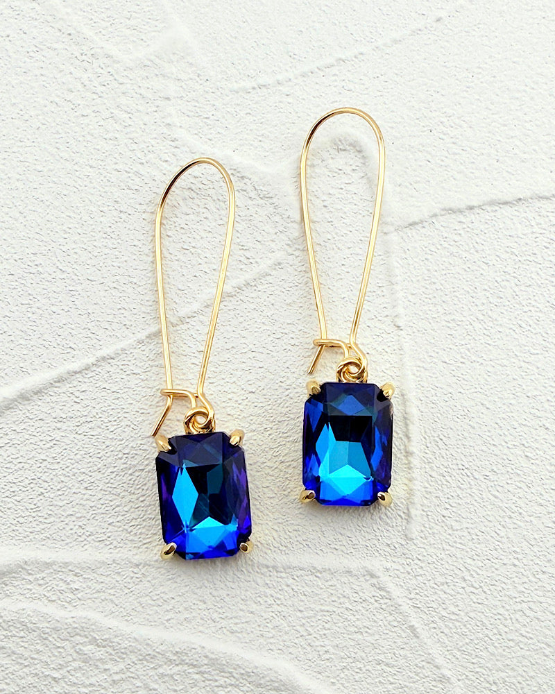Brittany Cobalt Midi Earrings