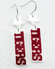 TIGERS Star Stacked Earrings