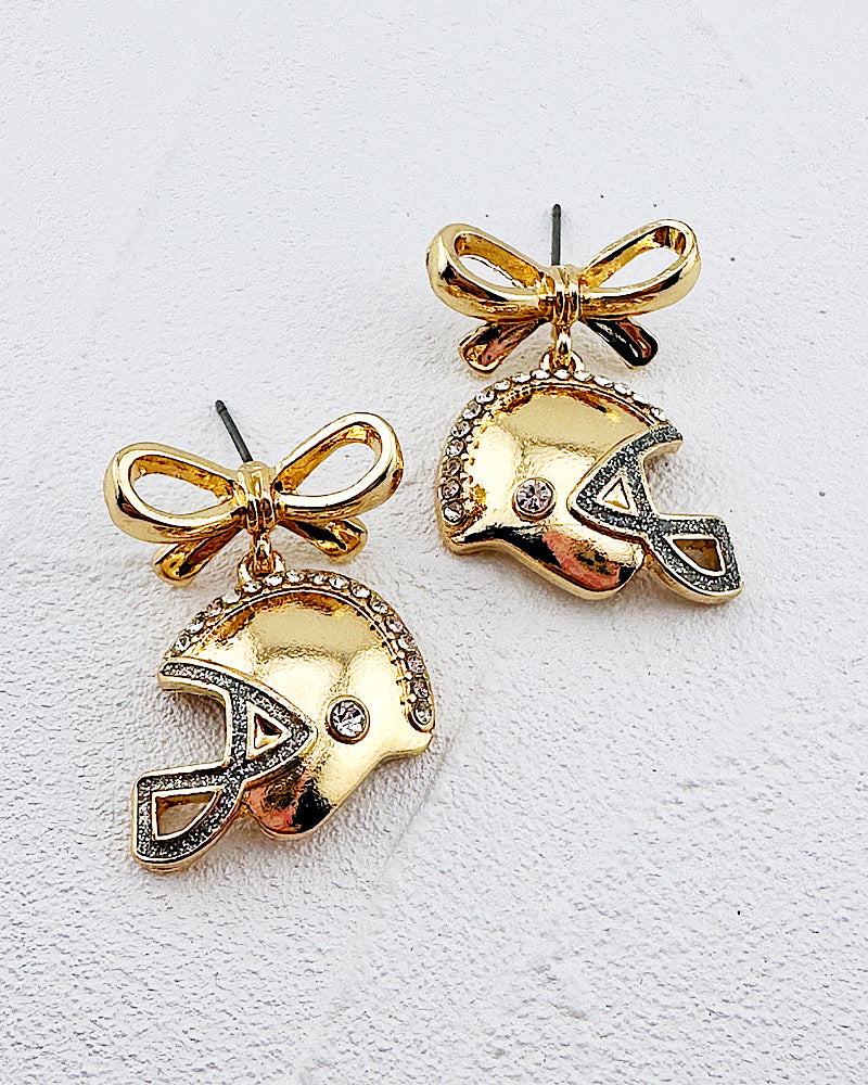 Football Obsessed Earrings