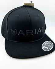 Ariat Black Embroidered Logo Cap