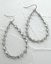 Lola Silver Teardrops