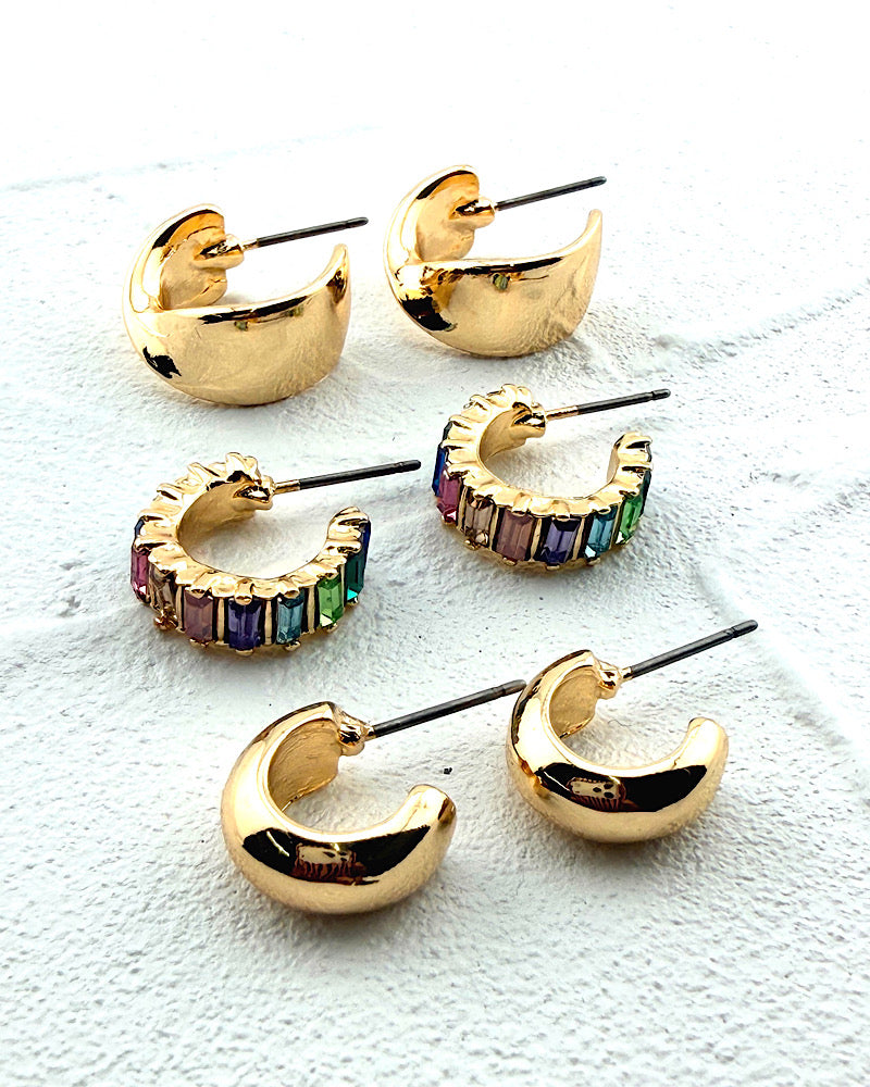 Happy Hour Earring Trio