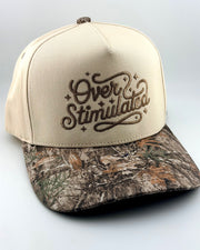 Overstimulated Camo Trucker Hat