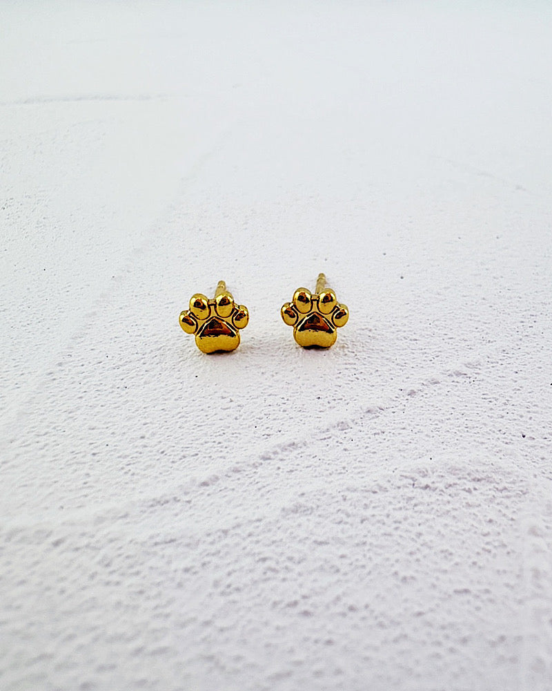 Teeny Tiny Paw Studs
