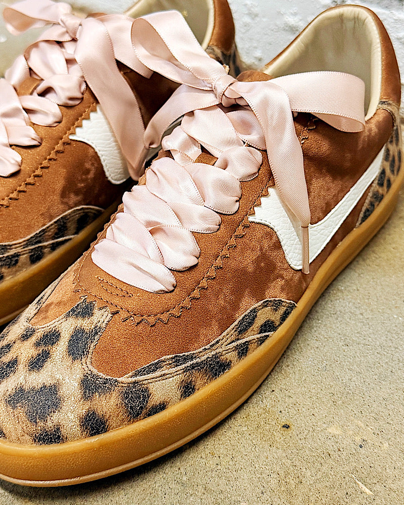 Destinee Leopard Sneakers