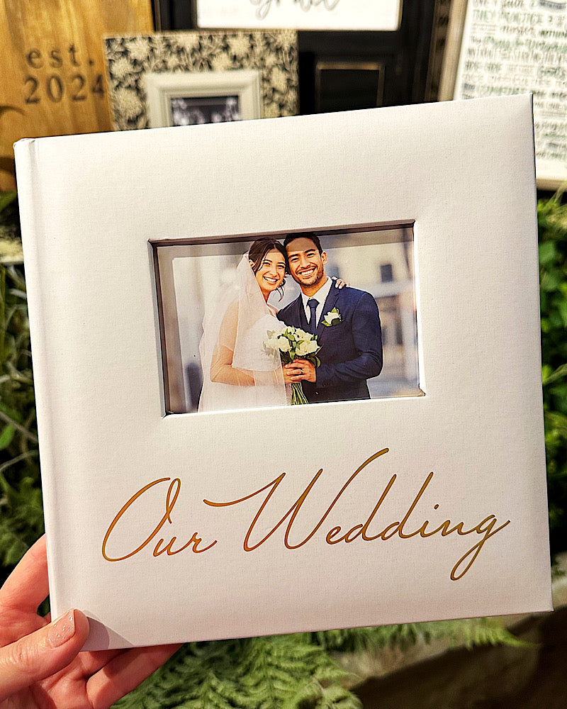 Our Wedding Gold Photo Album
