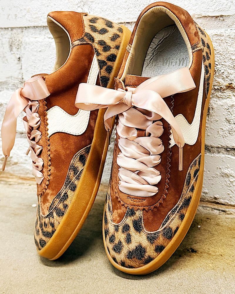 Destinee Leopard Sneakers