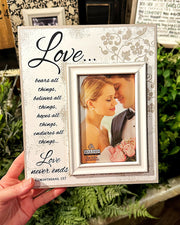 Love 4X6 Picture Frame