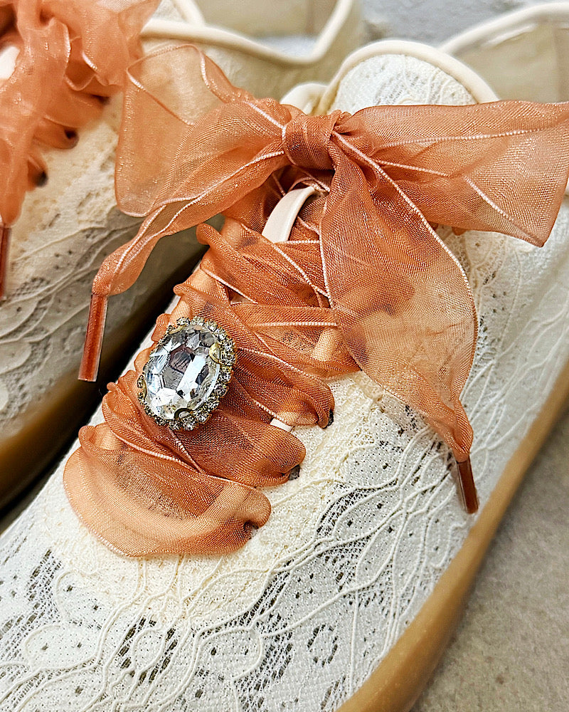 Victoria Lace Sneakers