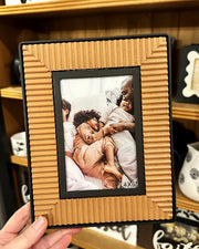 Wood & Metal 4x6 Photo Frame