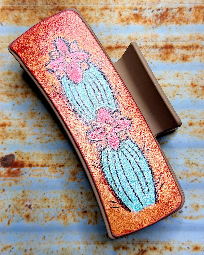Cactus Cutie Hair Clip