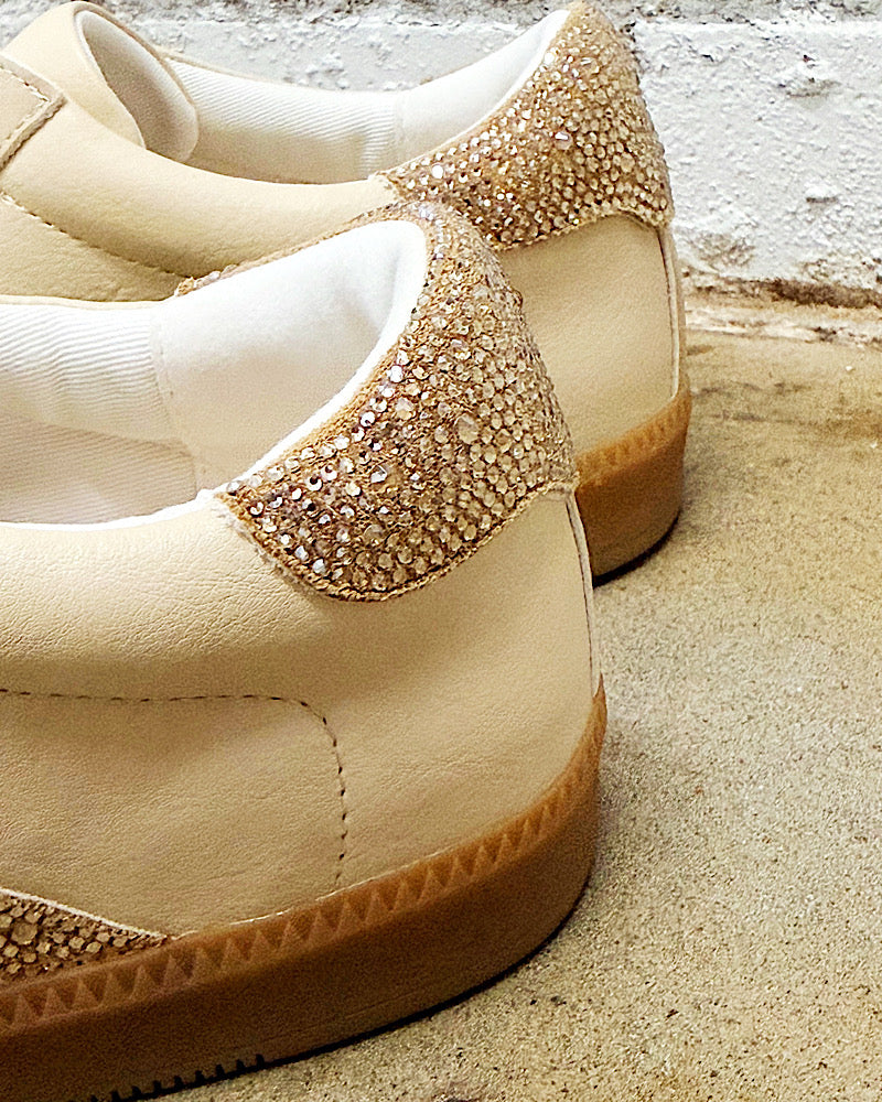 Ziti Natural Crystal Sneakers