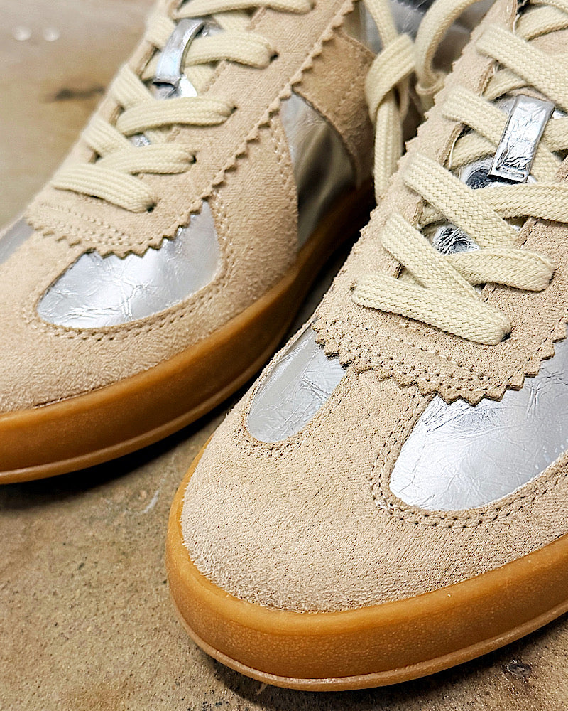 Veronica Silver Sneakers