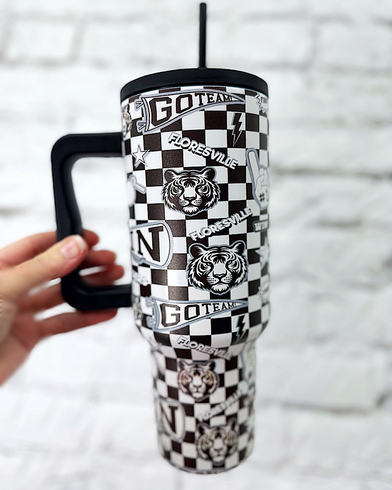 Floresville Tigers Spirit Tumbler