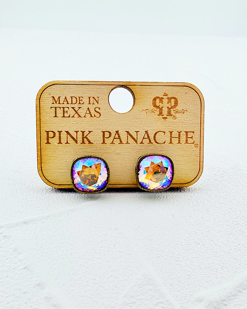 Kamille Iridescent Topaz Petite Studs