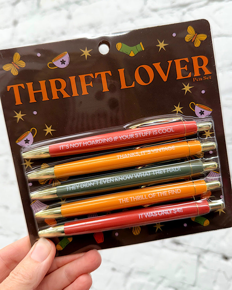 Thrift Lover Pen Set