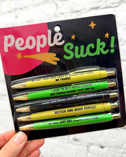 People Suck Pen Set