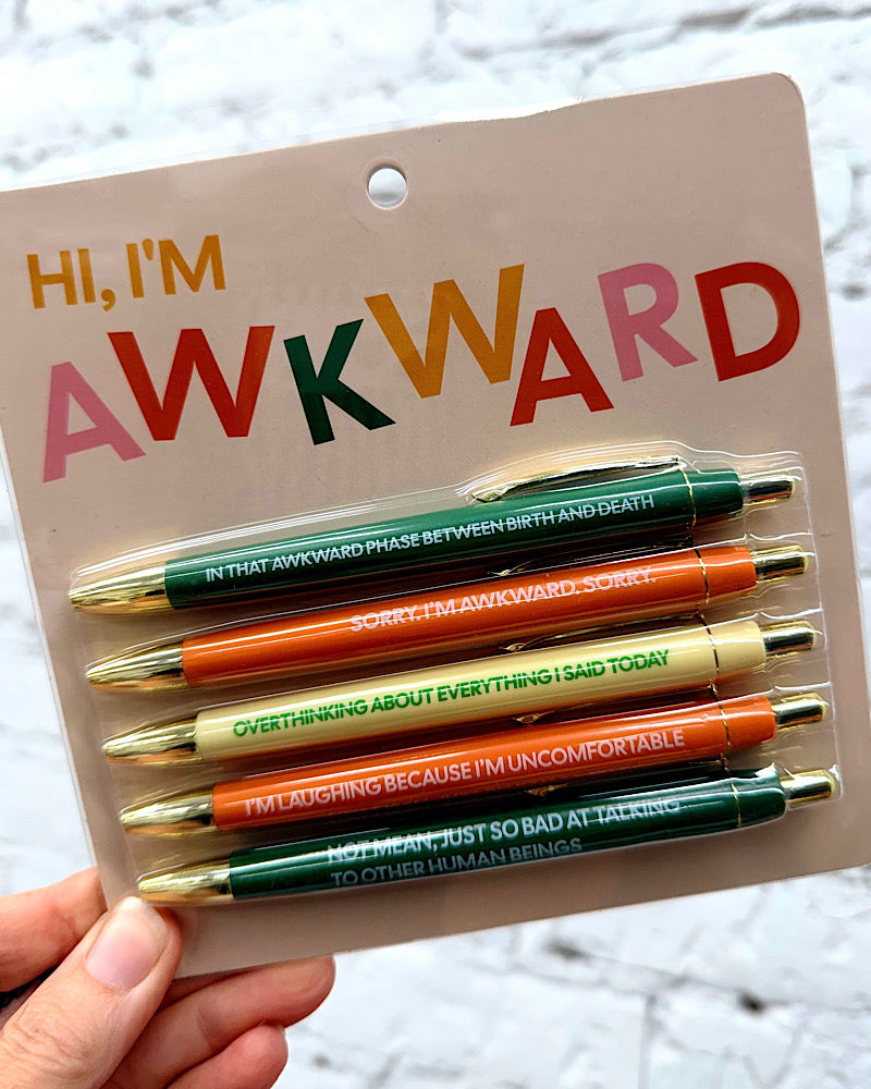 Hi, I'm Awkward Pen Set