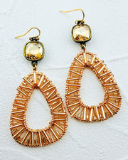 Jemma Topaz Earrings