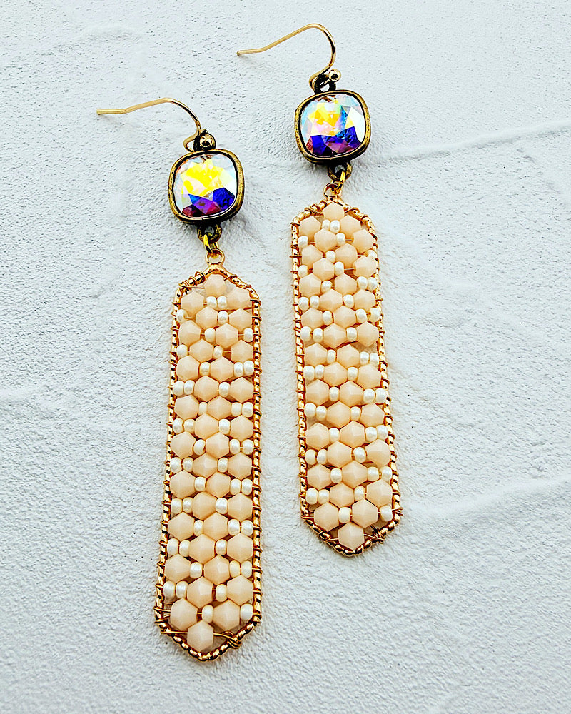 Brianna Blush Earrings