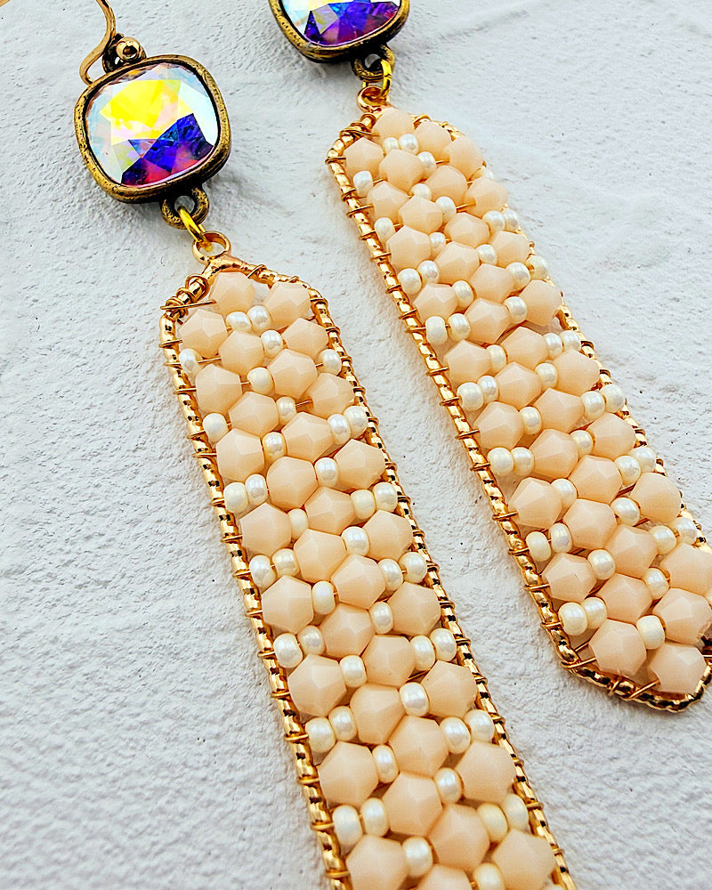 Brianna Blush Earrings