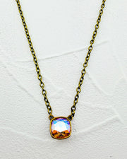Kamille Iridescent Topaz Necklace