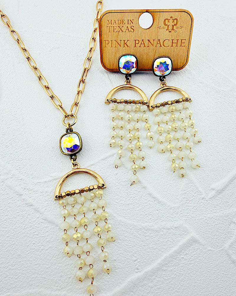 Fiona Iridescent Earrings