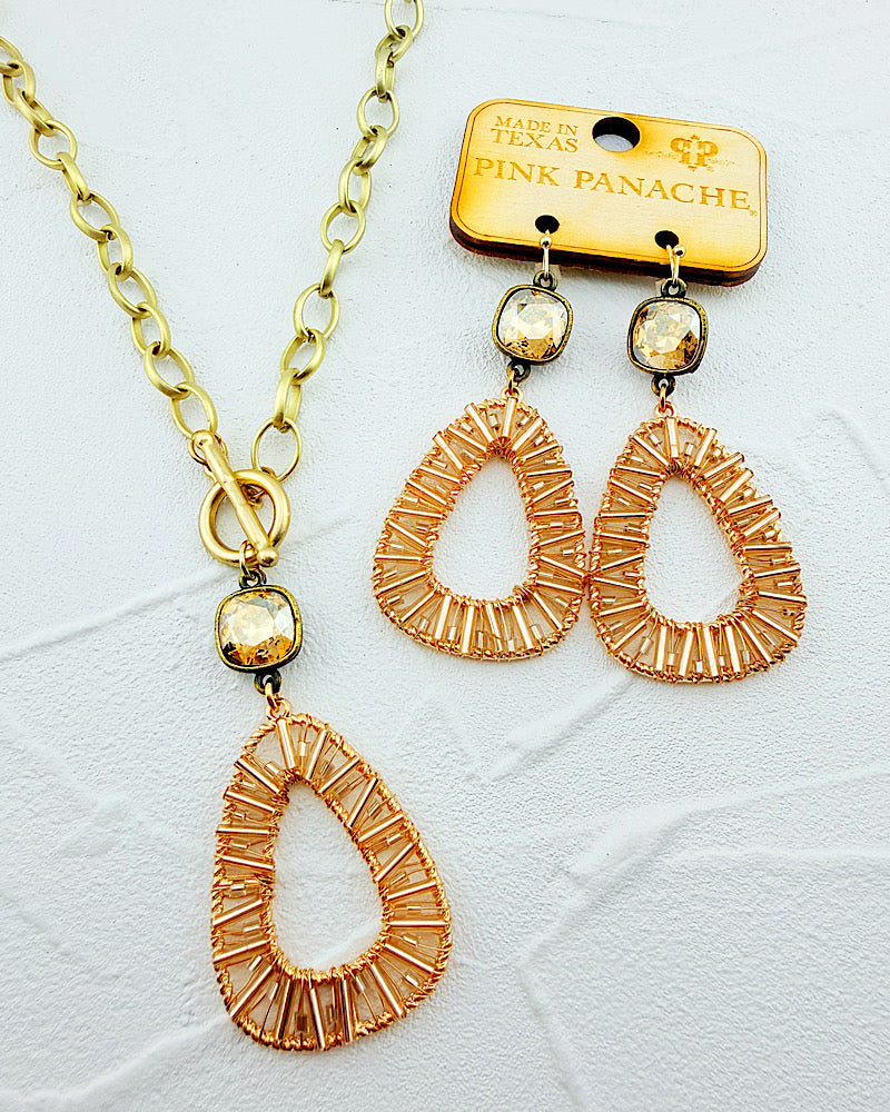 Jemma Topaz Earrings