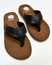 Galya Black Sandals