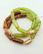 Moss & Mahogany 3pc Bracelet Stack