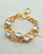 Juliet Iridescent Jeweled Bracelet