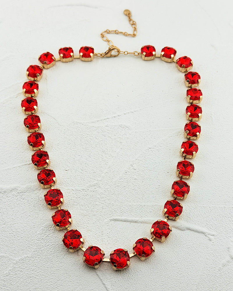Shine Bright Ruby Necklace
