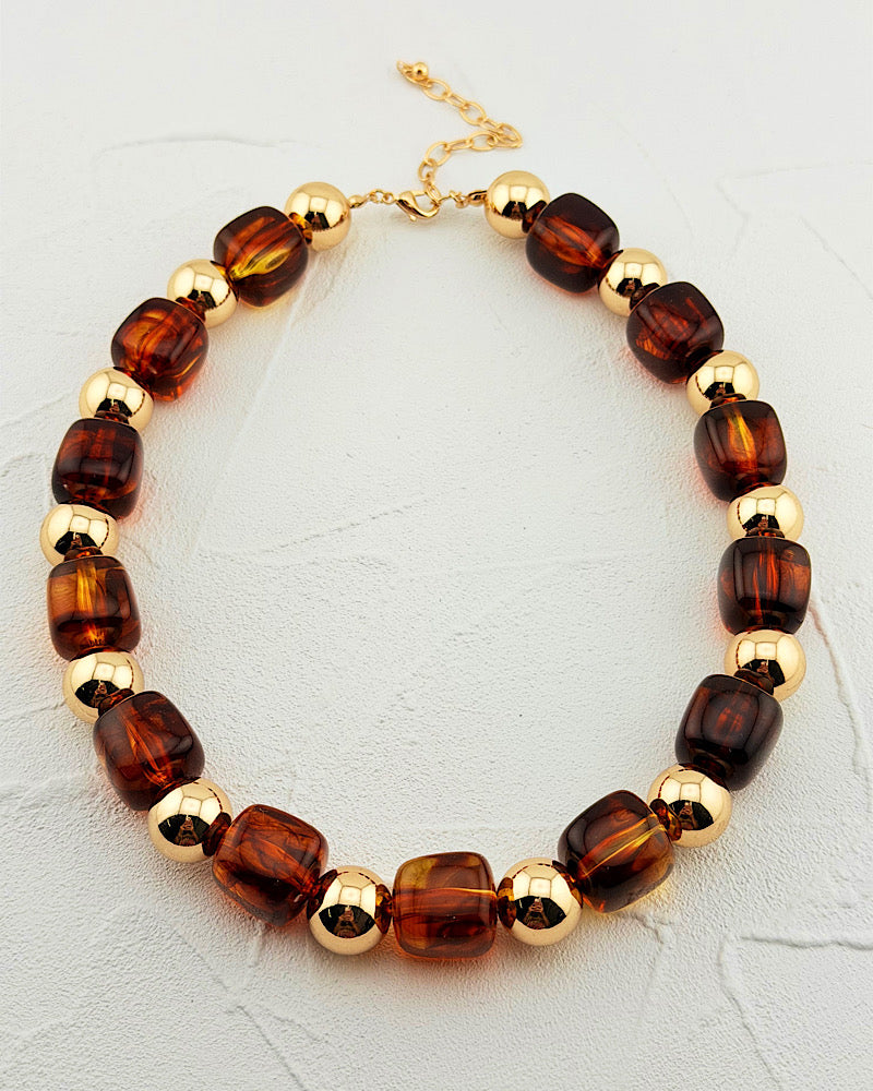 Amber Waves Necklace