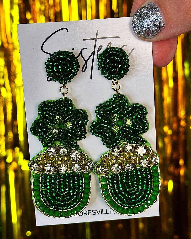 Pot Of Gold Earrings