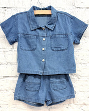 Denim Days Short Set