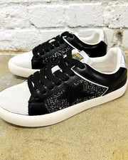 Chapman Black Glitter Sneaker