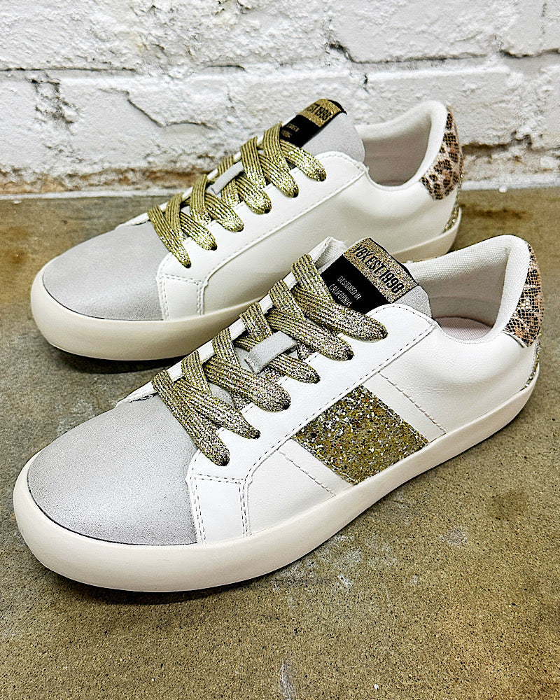 Candice Glitter & Leopard Sneaker