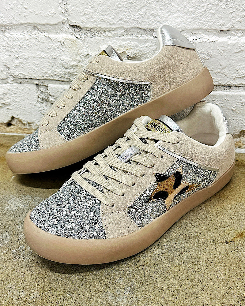 Chapman Silver Glitter Sneaker