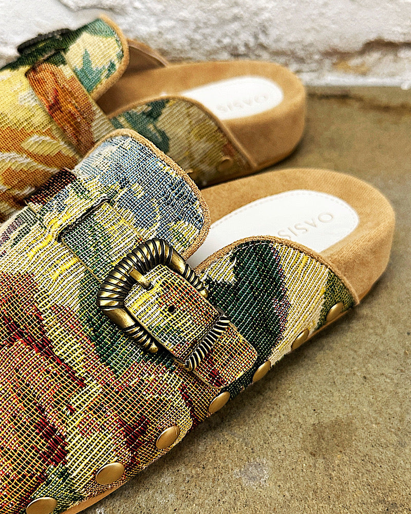 Tessa Tapestry Clog