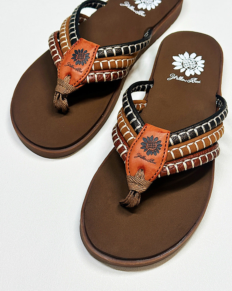 Fitzen Tan Sandals