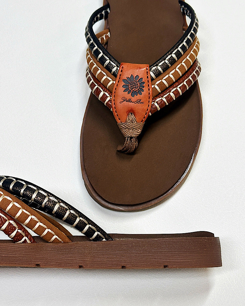 Fitzen Tan Sandals